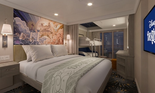 Deluxe Family Oceanview Stateroom with Verandah