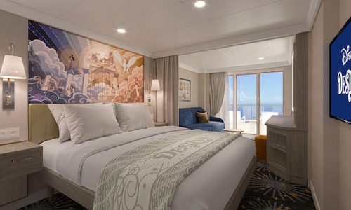 Deluxe Oceanview Stateroom with Verandah