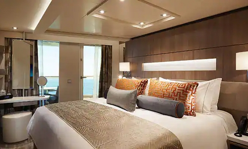 The Haven Aft-Facing Penthouse with Balcony