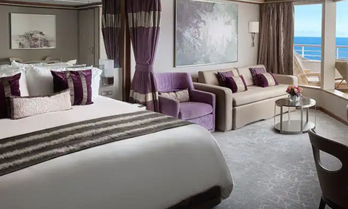 Forward-Facing Deluxe Penthouse with Large Balcony