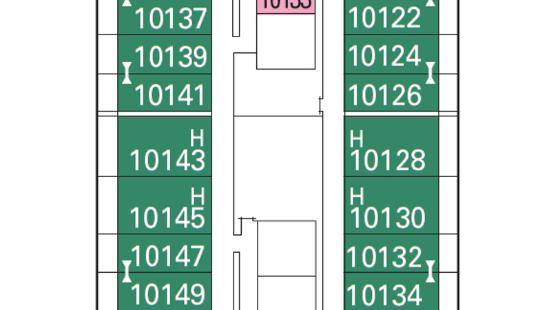 My Kind of Cruise | MSC Fantasia | MSC | Deck plans | Deck 10 - Sogno