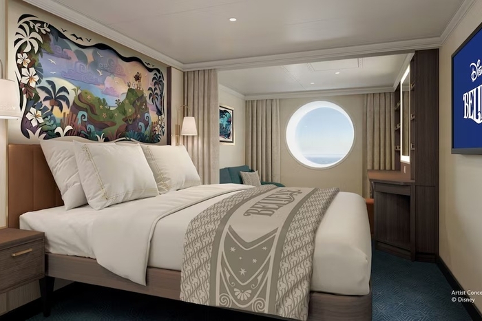 Photo of cabin: Deluxe Oceanview Stateroom