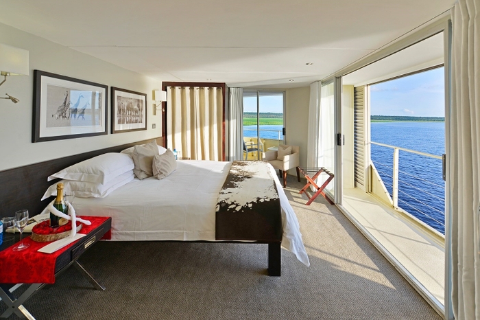 Photo of cabin: Private Balcony with Sitting Area