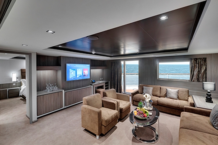 Photo of cabin: MSC YACHT CLUB ROYAL SUITE WITH WHIRLPOOL BATH