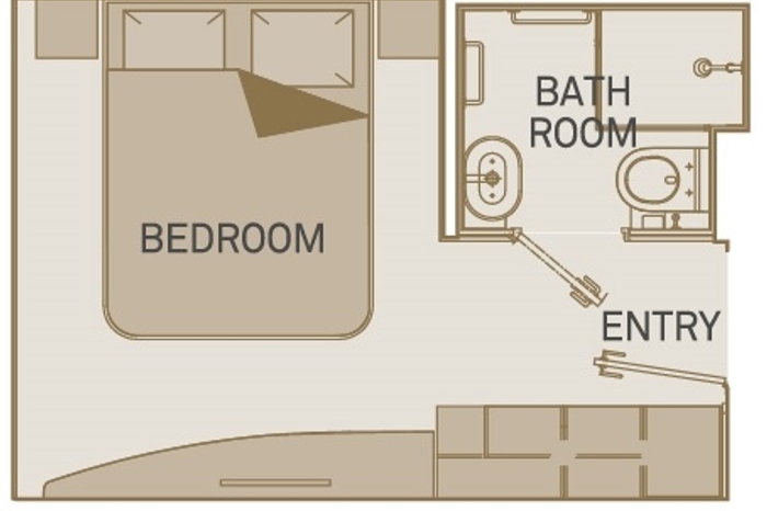 Photo of cabin: Single Balcony Suite