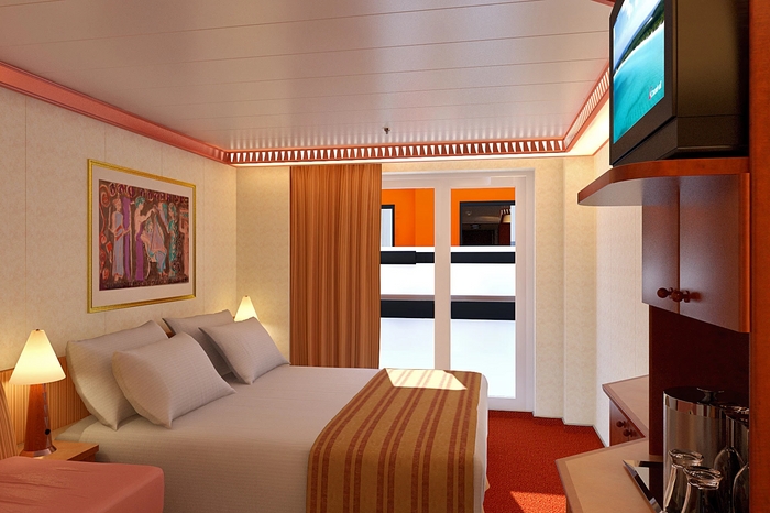 Photo of cabin: Interior With Window (Obstructed Views)