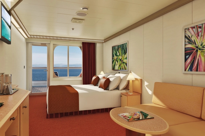 Photo of cabin: Aft View Extended Balcony