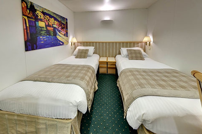 Photo of cabin: Twin Interior