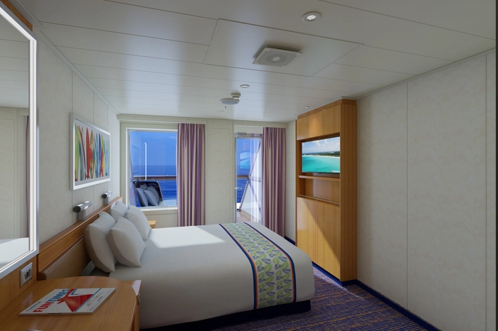 Photo of cabin: Aft-View Extended Balcony