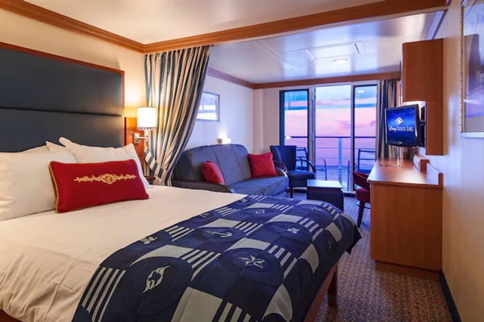 Photo of cabin: Deluxe Family Oceanview Stateroom with Verandah