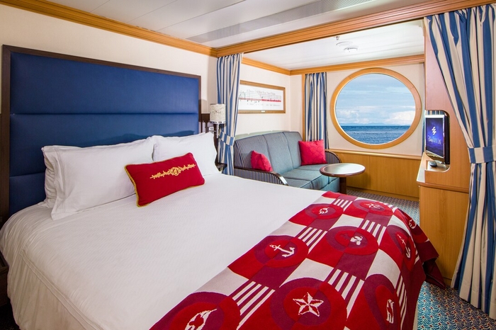 Photo of cabin: Deluxe Oceanview Stateroom