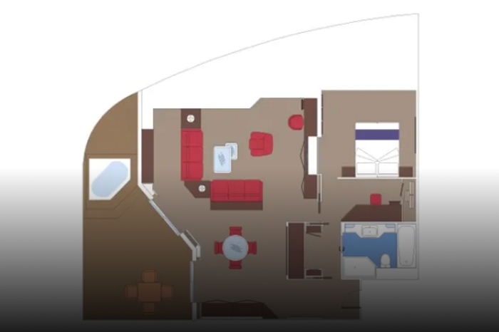 Photo of cabin: YACHT CLUB OWNERS SUITE