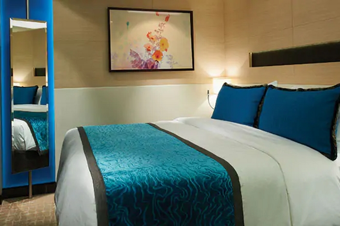 Photo of cabin: The Haven Aft-Facing Penthouse with Master Bedroom & Balcony