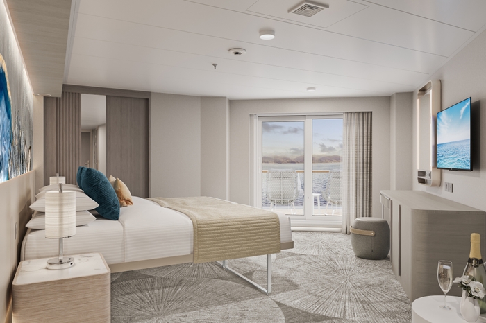 Photo of cabin: Aft-facing Suite With Large Balcony