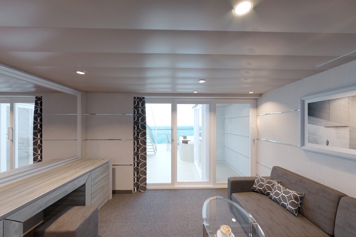 Photo of cabin: MSC Yacht Club Duplex Suite with Jacuzzi