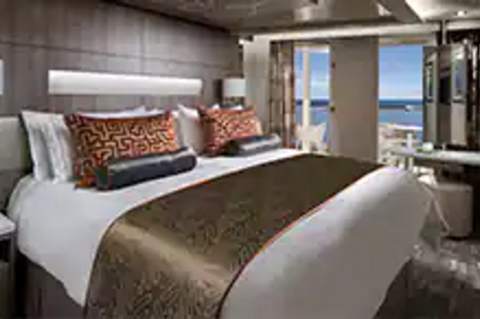 Photo of cabin: The Haven Aft-Facing Penthouse with Balcony