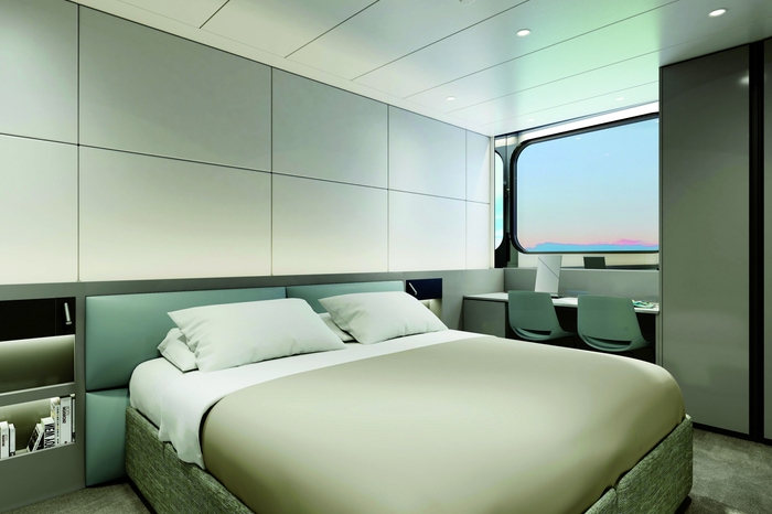 Photo of cabin: Oceanview Stateroom