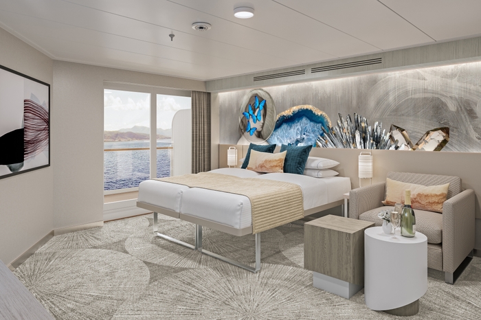 Photo of cabin: Forward-facing Club Balcony Suite With Large Balcony