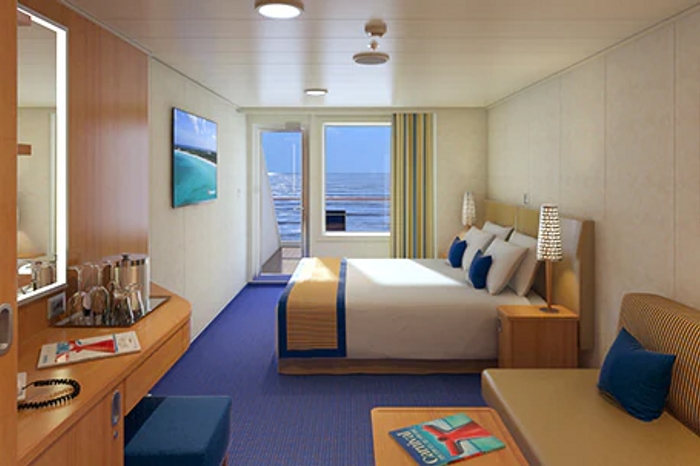 Photo of cabin: Aft-View Extended Balcony