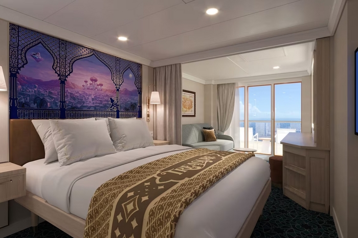 Photo of cabin: Deluxe Family Oceanview Stateroom with Verandah