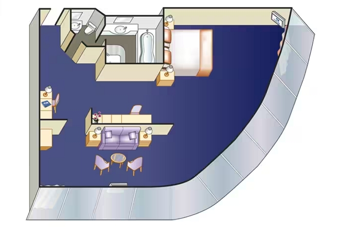 Photo of cabin: Window Suite