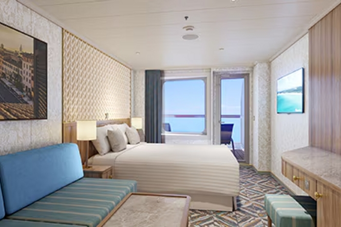 Photo of cabin: Terrazza Aft-View Extended Balcony