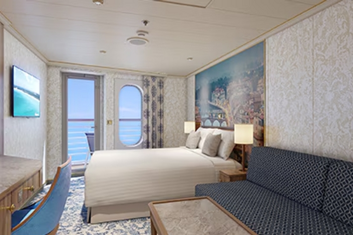 Photo of cabin: Aft-View Extended Balcony