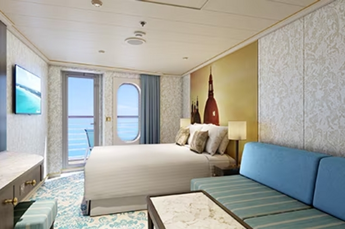 Photo of cabin: Aft-View Extended Balcony