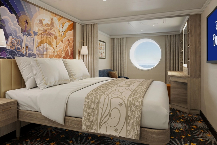 Photo of cabin: Deluxe Oceanview Stateroom