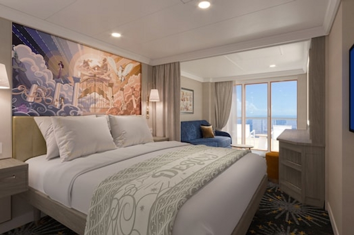 Photo of cabin: Deluxe Oceanview Stateroom with Navigator’s Verandah