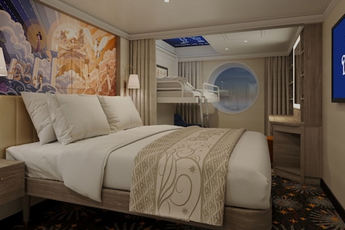 Photo of cabin: Deluxe Family Oceanview Stateroom