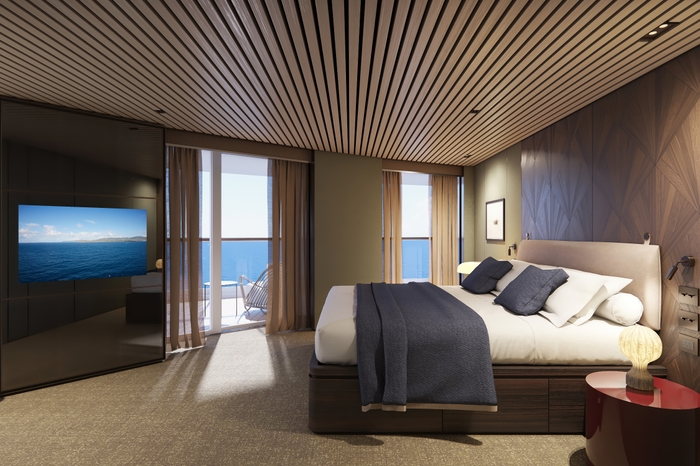 Photo of cabin: The Haven Aft-facing Penthouse With Master Bedroom & Large Balcony
