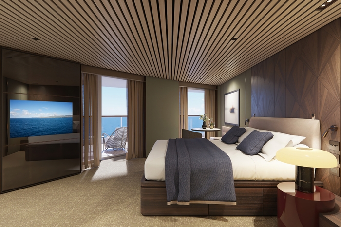 Photo of cabin: The Haven Aft-facing Penthouse With Large Balcony