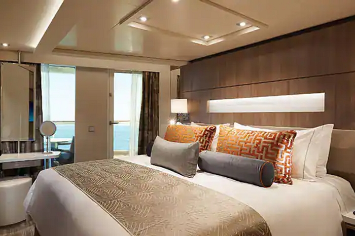 Photo of cabin: The Haven Aft-Facing Penthouse with Balcony