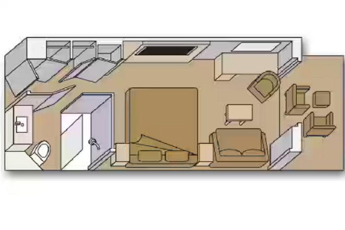 Photo of cabin: Verandah Spa Stateroom