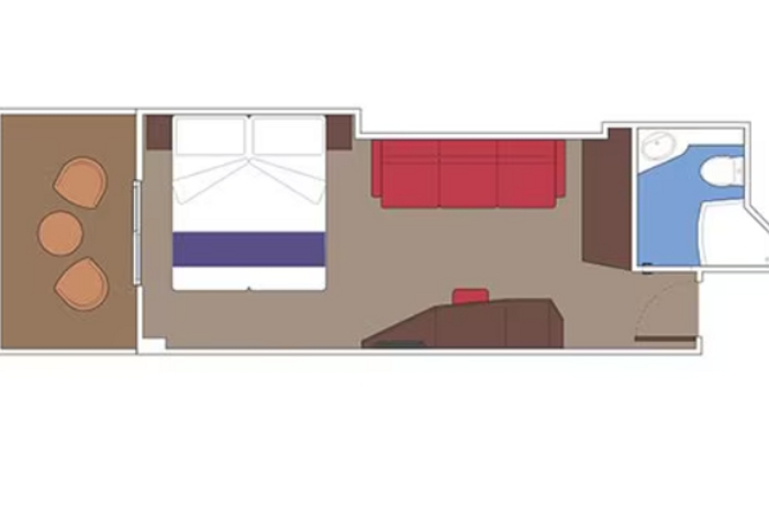 Photo of cabin: Deluxe Balcony FANTASTICA