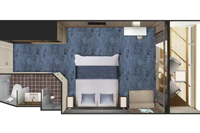 Photo of cabin: Solo Balcony