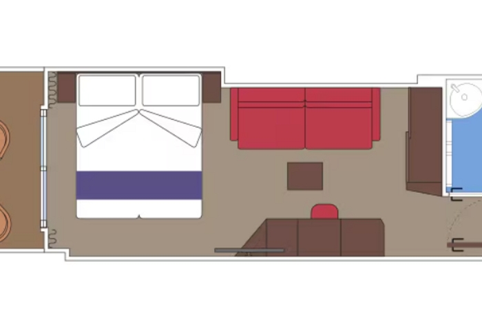 Photo of cabin: Deluxe Balcony with Partial View Fantastica