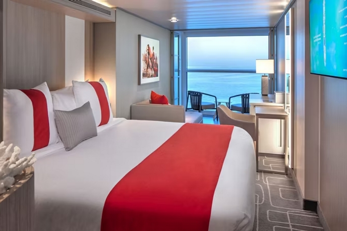 Photo of cabin: Edge Stateroom w/ Infinite Veranda