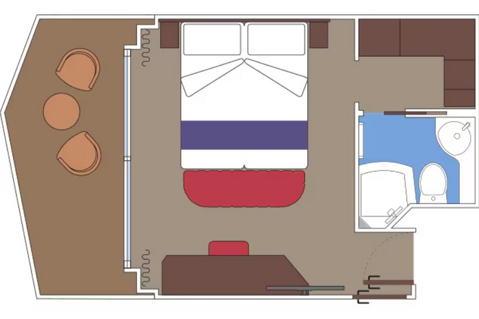Photo of cabin: Deluxe Balcony  With Promenade View Fantastica