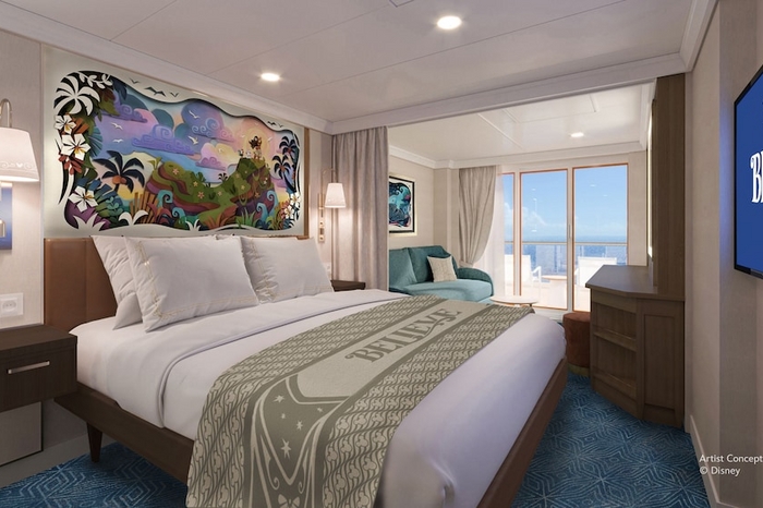 Photo of cabin: Concierge Family Oceanview Stateroom with Verandah