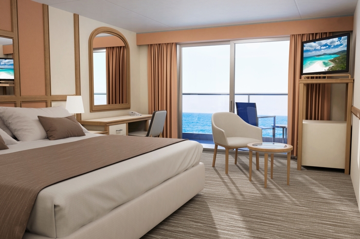 Photo of cabin: Extended  Aft-Facing Balcony