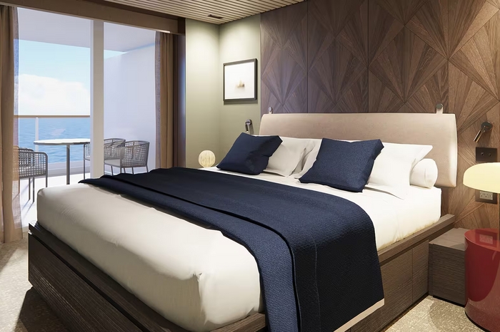 Photo of cabin: The Haven Aft-Facing Penthouse With Master Bedroom & Large Balcony