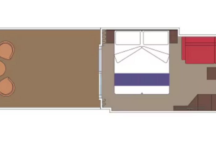 Photo of cabin: Premium balcony Aurea