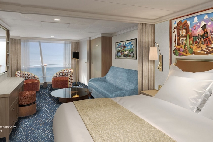 Photo of cabin: Concierge Family Oceanview Stateroom