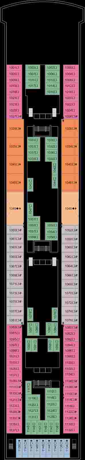 Marella Cruises Marella Explorer 2 Deck 10