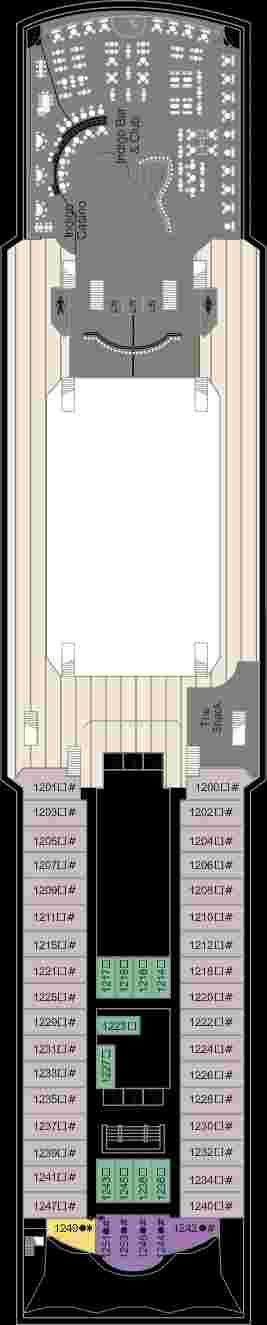 Marella Cruises Marella Explorer 2 Deck 12