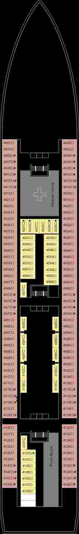 Marella Cruises Marella Explorer 2 Deck 4