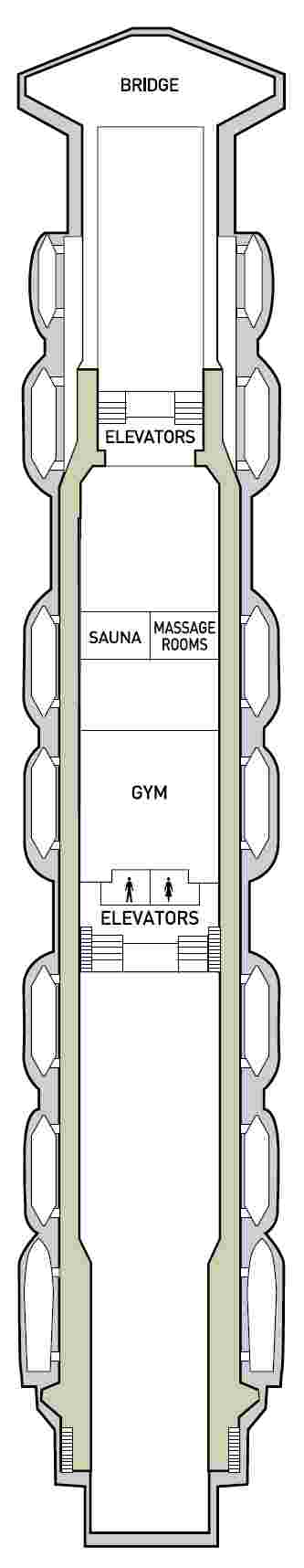 Celestyal Cruises Celestyal Olympia Deck 8