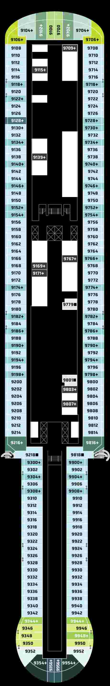 Norwegian Cruise Line Norwegian Prima Deck 09